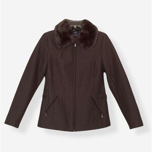 Carole Little Full-zip Quilted Jacket